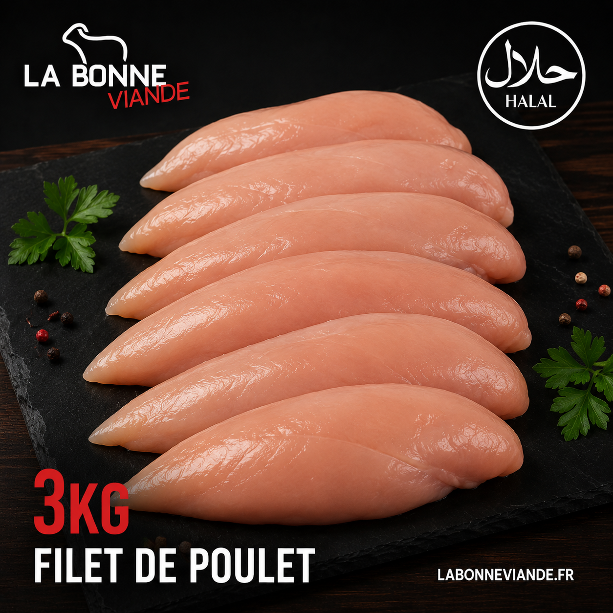 Box Family 20kg Viande Halal